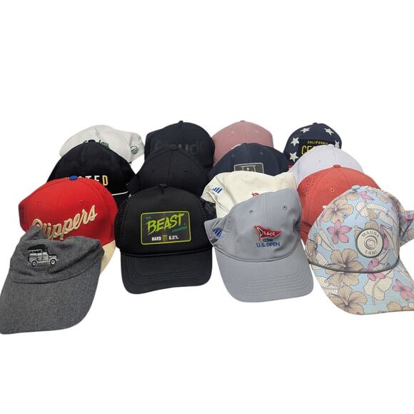 Men's Caps Lot of 15 Misc baseball and trucker hats - Picture 8 of 8